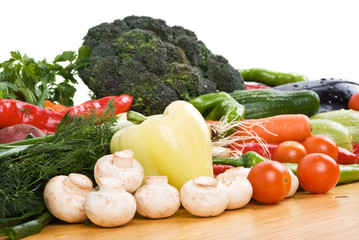 Fresh vegetables