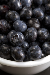 Blueberries in bowl