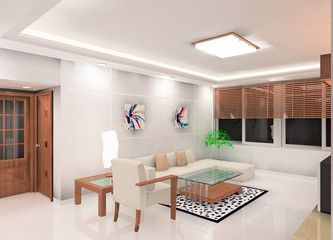 a kind of living room design