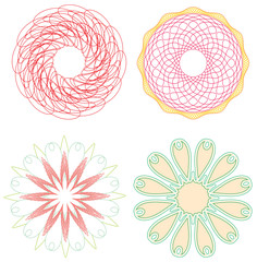 Design elements for sertificate or diploma