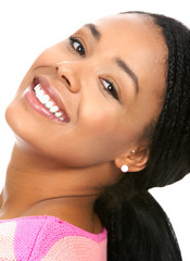 Naklejka premium young woman