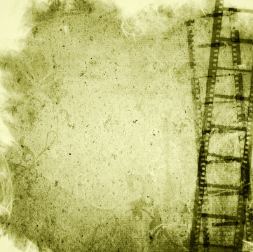 grunge film strip