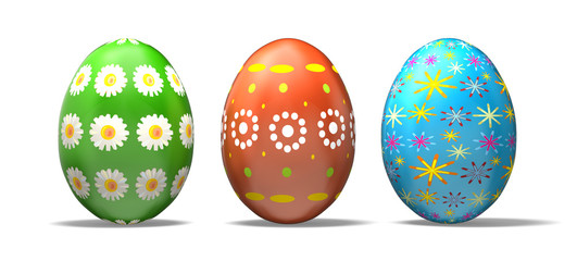 Three Easter Eggs