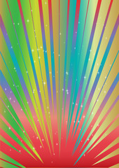 Colorful swirl vector