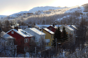 Fototapeta na wymiar Kirkenes