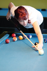 Fototapeta premium snooker