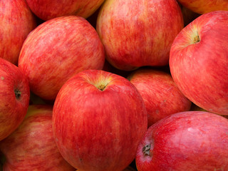 Fototapeta na wymiar Fruit apples an abstract background