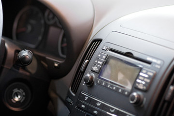 photo of interior of a modern car