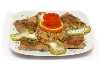 meat food french