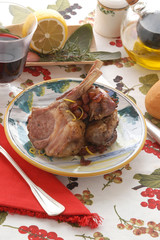 Capretto alla cacciatora - Secondi di carne - Trentino Alto A