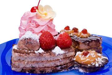 fancy cake(clipping path included)