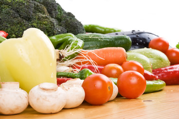 Fresh vegetables
