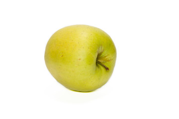An apple is green
