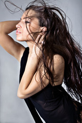 wind in hair