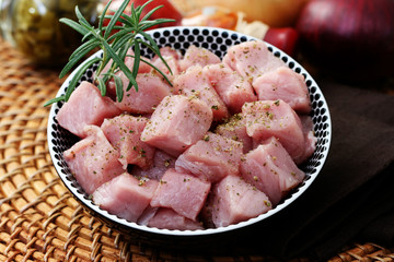raw pork