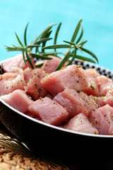 raw pork