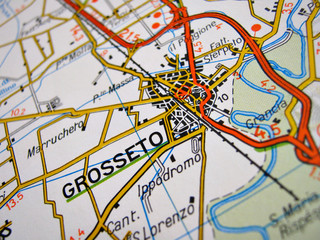 cartina grosseto