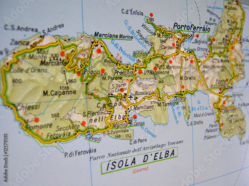 "cartina isola d'elba" Immagini e Fotografie Royalty Free su Fotolia ...