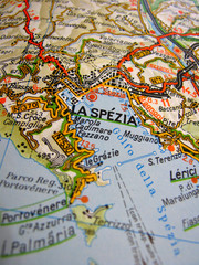 cartina la spezia