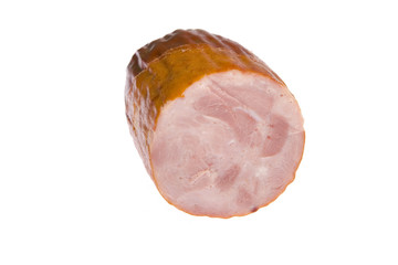 ham isolated on white background