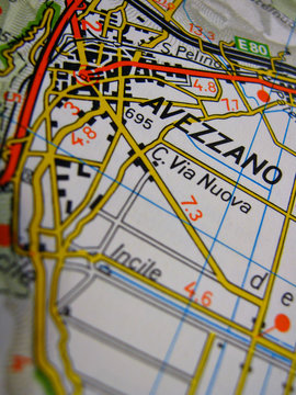 cartina avezzano