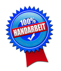 100 prozent handarbeit