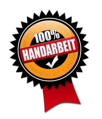 100 prozent handarbeit