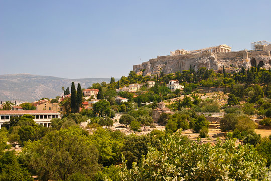 Agora und Akropolis
