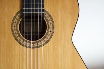 Obraz premium detail of guitar