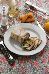 Terrina di trota e porri - Antipasti del Trentino Alto Adige