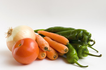 bodegón con verduras