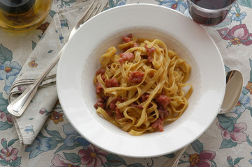 Tagliatelle al cervo - Primi piatti