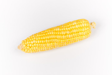 a corn on a white background