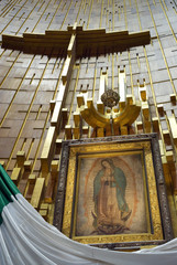 Basilica de Guadalupe, interior. México