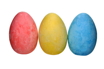 Easter Eggs (with clipping path)