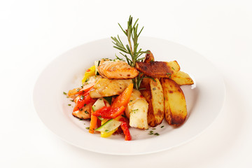 mediterrane Fischpfanne