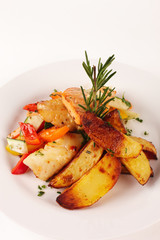 mediterrane Fischpfanne