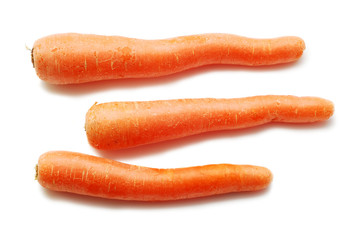 carrots isolated
