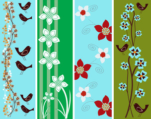 Floral Web Banner Templates