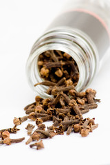 Cloves in bottle