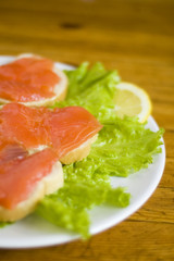 sandwich with fish