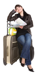 travelling woman