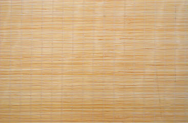 Bamboo stick sushi pad texture