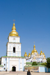 Fototapeta na wymiar Church in Kiev Ukraine
