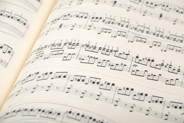 Musical sheet background