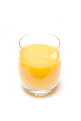 Fototapeta na wymiar glass of orange juice