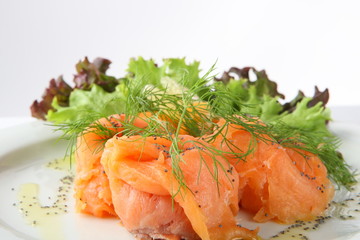 Smoked salmon