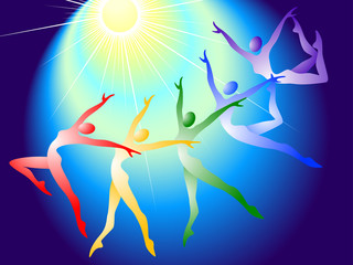 Sunny gymnastic © Valenty