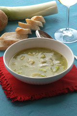 Zuppa di porri - Primi piatti della cucina veneta