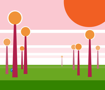 Alien lendscape